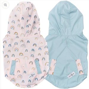 Lucy & Co IN THE CLOUDS reversible raincoat (M)